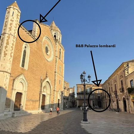 B&B Palazzo Lombardi Lucera Exteriör bild